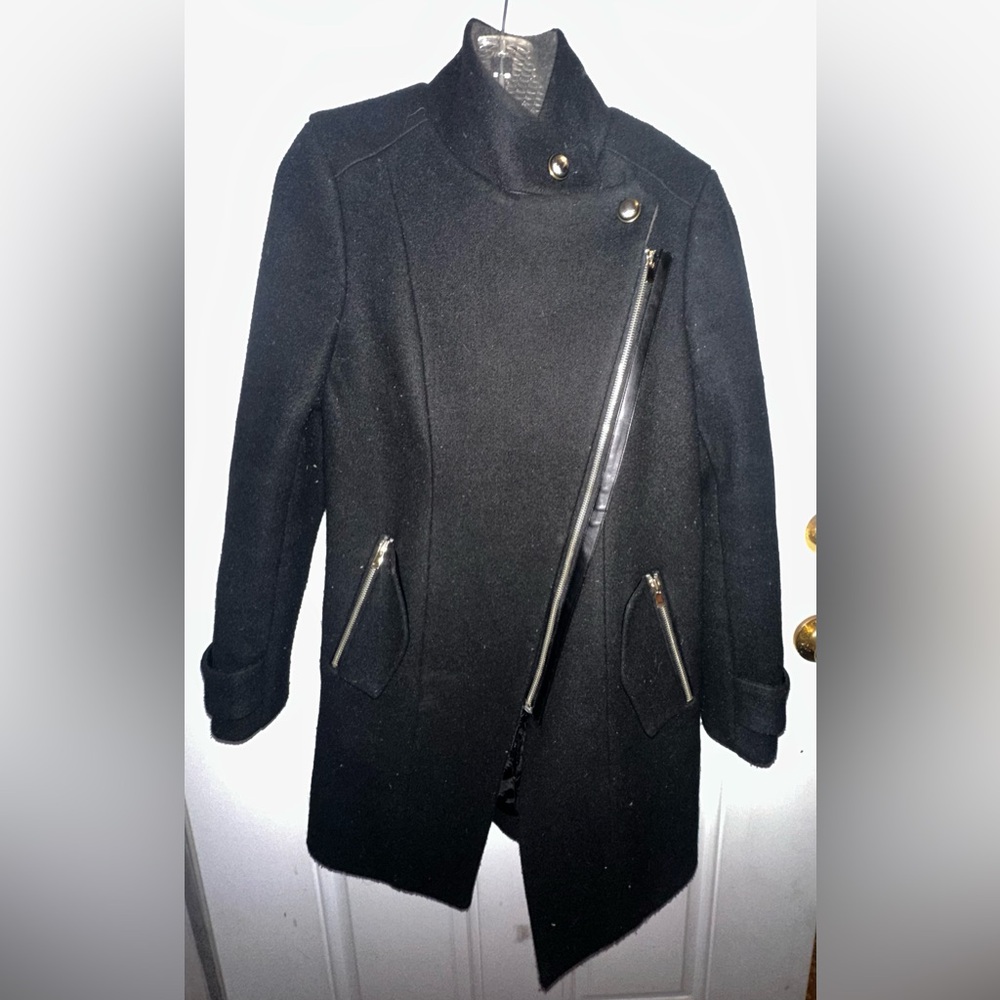 Terminal D Women’s Asymmetrical Zip Up Winter Coat